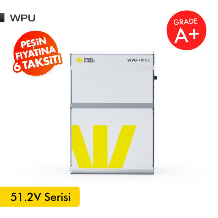 51,2V LifePO4 WPU Batarya/Akü - Bluetooth