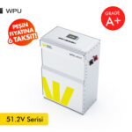 51,2V 100Ah LifePO4 WPU Batarya/Akü - Bluetooth - Görsel 2