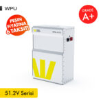 51,2V 100Ah LifePO4 WPU Batarya/Akü - Bluetooth - Görsel 3