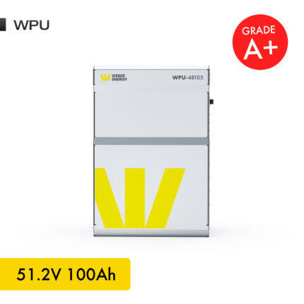 51,2V 100Ah LifePO4 WPU Batarya/Akü - Bluetooth