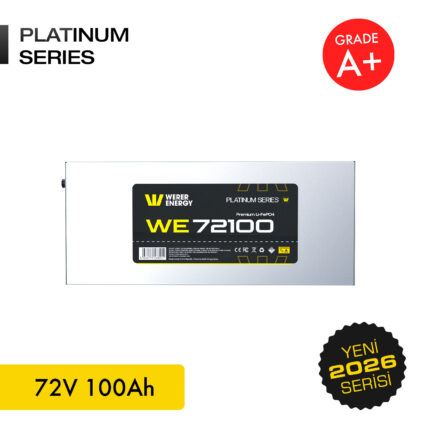 72V 50Ah LiFePO4 Akü - Bluetooth