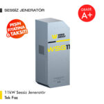11kW Sessiz Jeneratör Tek Faz - Görsel 2
