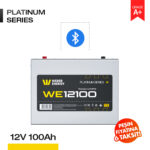 12V 100Ah LiFePO4 Akü - Bluetooth