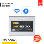 12V 300Ah LiFePO4 Akü - Bluetooth/Wifi