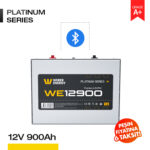 12V 900Ah LiFePO4 Akü - Bluetooth