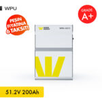 51,2V 200Ah LifePO4 WPU Batarya/Akü - Bluetooth
