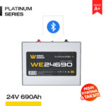 24V 690Ah LiFePO4 Akü - Bluetooth