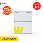 51,2V 300Ah LifePO4 WPU Batarya/Akü - Bluetooth