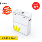 51,2V 300Ah LifePO4 WPU Batarya/Akü - Bluetooth - Görsel 2
