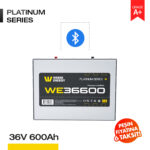 36V 600Ah LiFePO4 Akü - Bluetooth