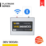 36V 900Ah LiFePO4 Akü - Bluetooth/Wifi