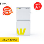 51,2V 400Ah LifePO4 WPU Batarya/Akü - Bluetooth