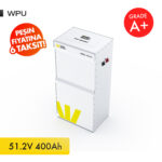 51,2V 400Ah LifePO4 WPU Batarya/Akü - Bluetooth - Görsel 2