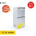 51,2V 400Ah LifePO4 WPU Batarya/Akü - Bluetooth - Görsel 3