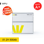 51,2V 500Ah LifePO4 WPU Batarya/Akü - Bluetooth