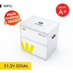 51,2V 500Ah LifePO4 WPU Batarya/Akü - Bluetooth - Görsel 2