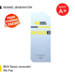 8kW Sessiz Jeneratör Tek Faz