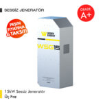 15kW Sessiz Jeneratör Üç Faz - Görsel 3