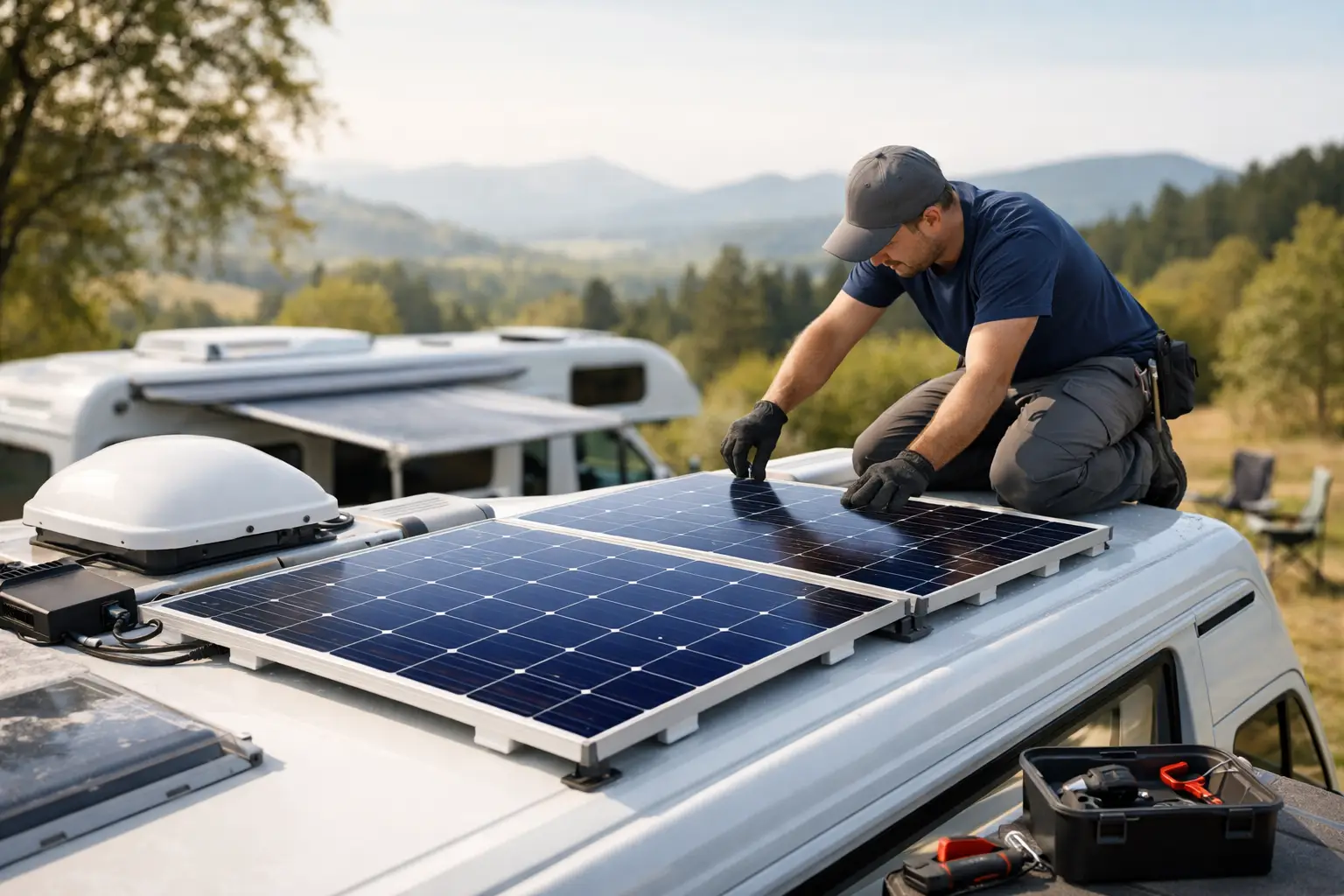 Karavan güneş enerji sistemi kurulumu nasıl yapılır?