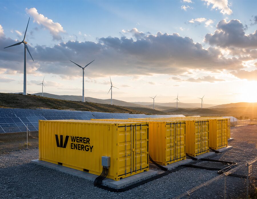 We-Container GES ve RES sahasında kullanım