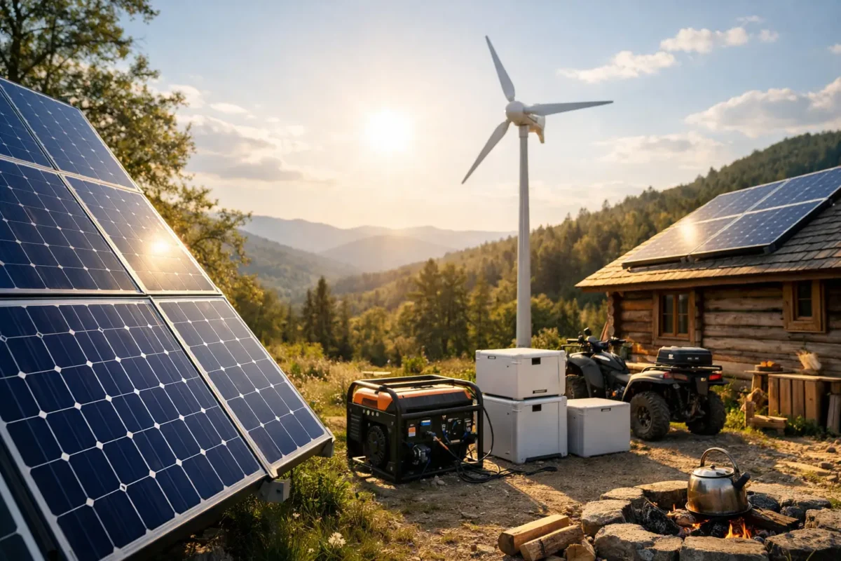Off Grid Yaşam Enerji Rehberi ile Doğru Sistem